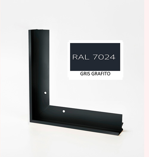 marco color gris grafito