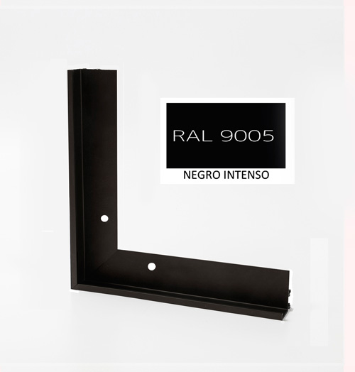 marco color negro intenso