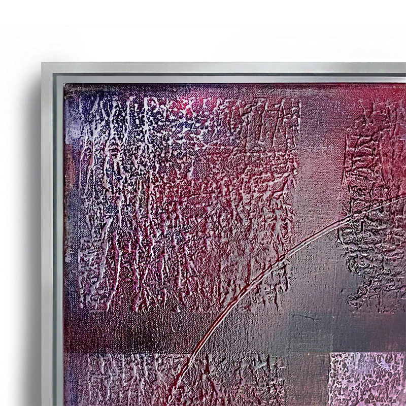 Marco flotante Floating 06 color rojo