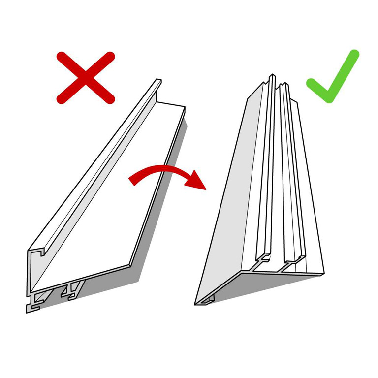 Instructivo de armado marco Floating 06, paso 2