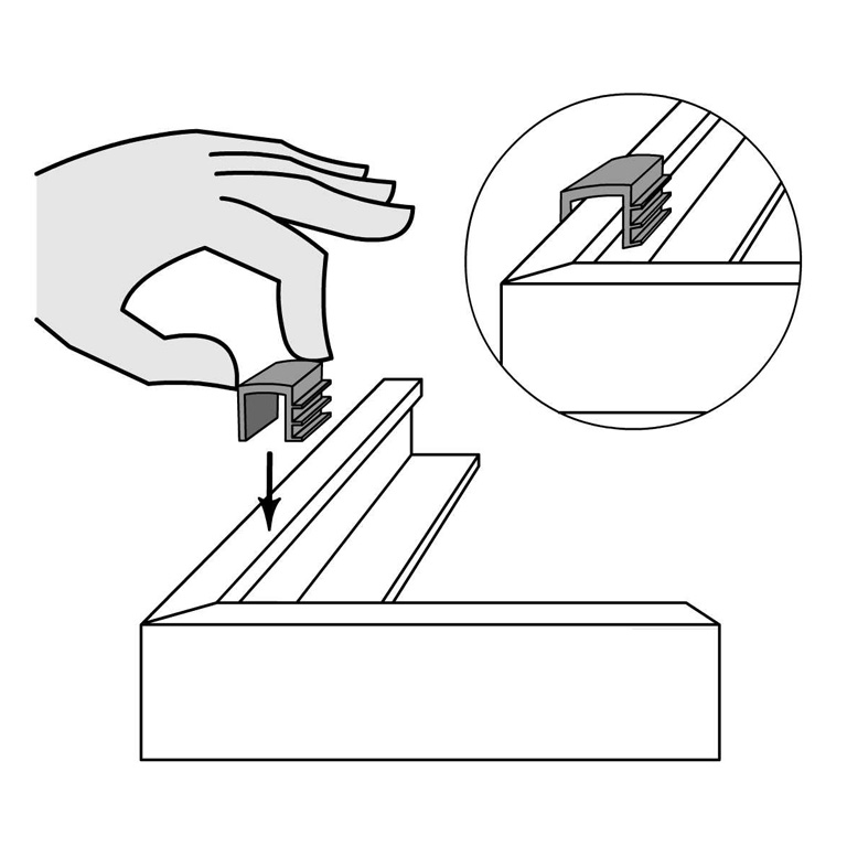 Instructivo de armado marco Floating 06, paso 10