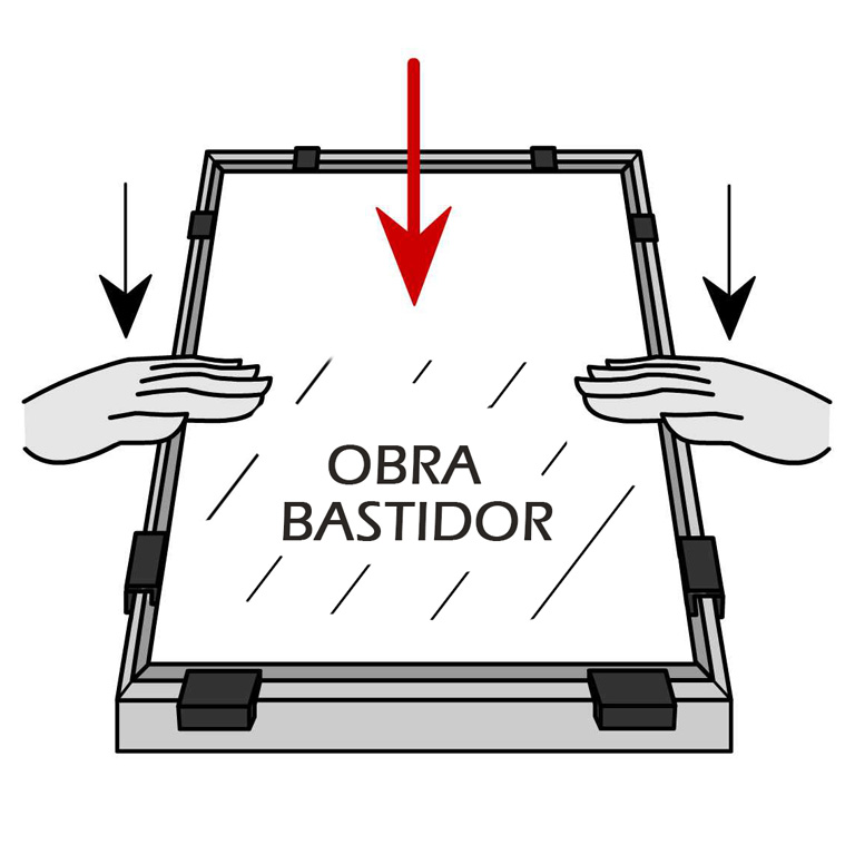 Instructivo de armado marco Floating 06, paso 11