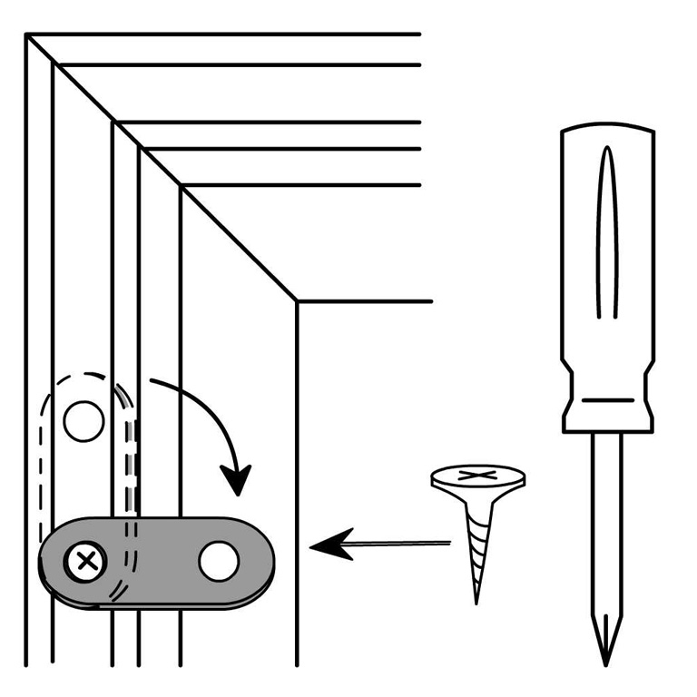 Instructivo de armado marco Overlaid 04, paso 12