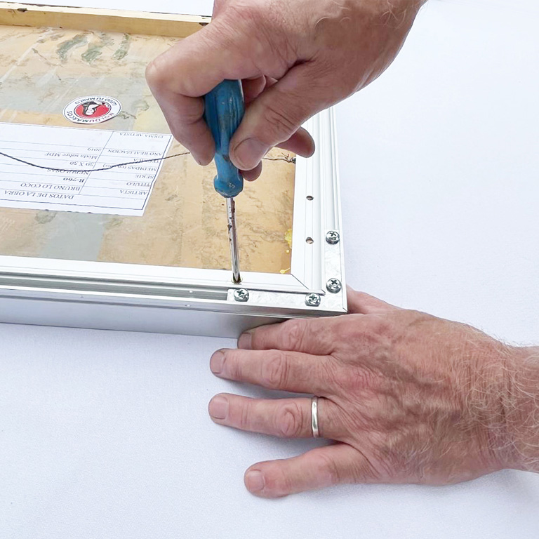 paso 5 para armar marco Moldumarcos